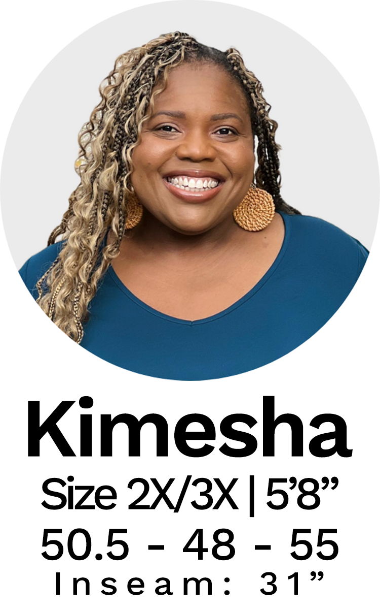 Miik model Kimesha measurements