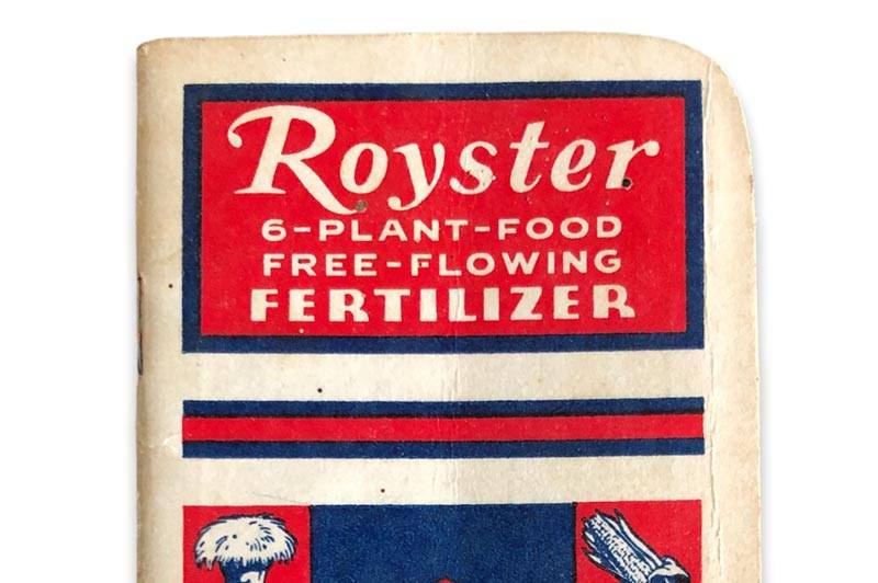 Royster Fertilizer notebook