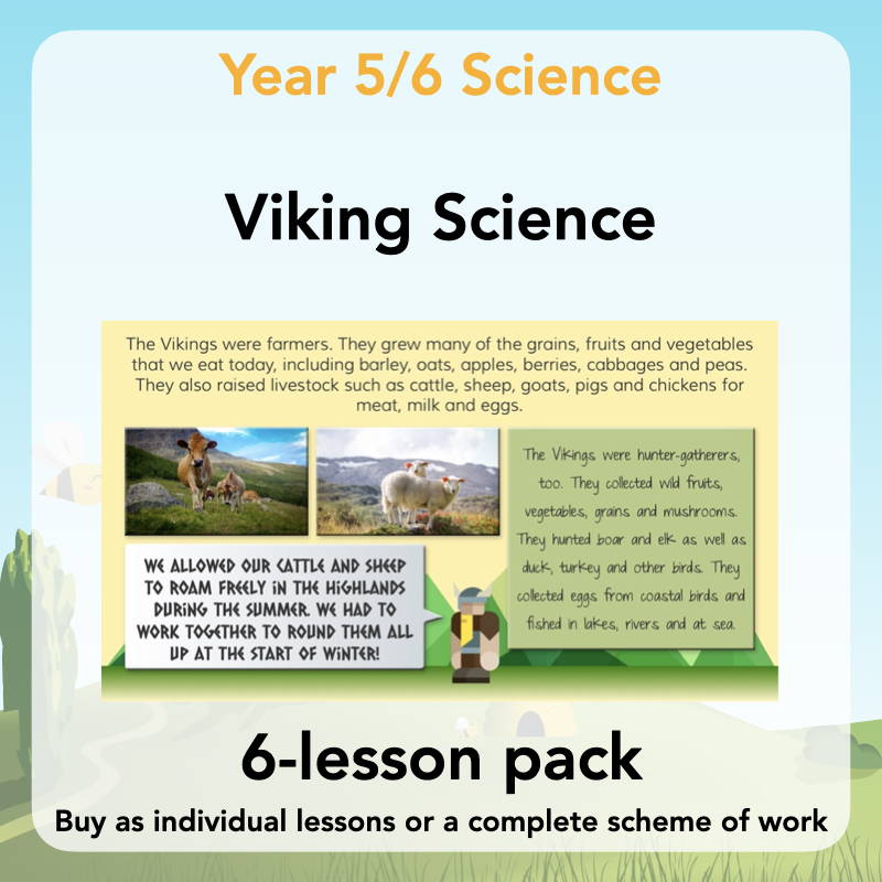 KS2 Viking Science Lessons