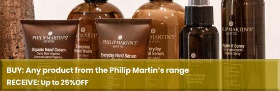 Philip Martin's hair products promotion