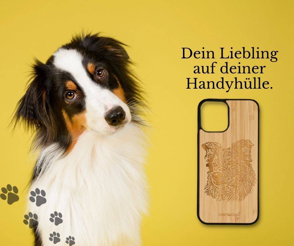 Cover mit Hund für iPhone