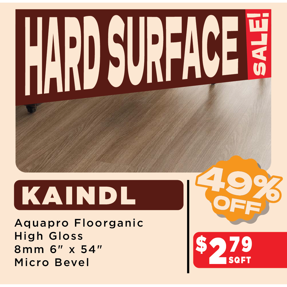 Kaindl Aquapro Floorganic Sale