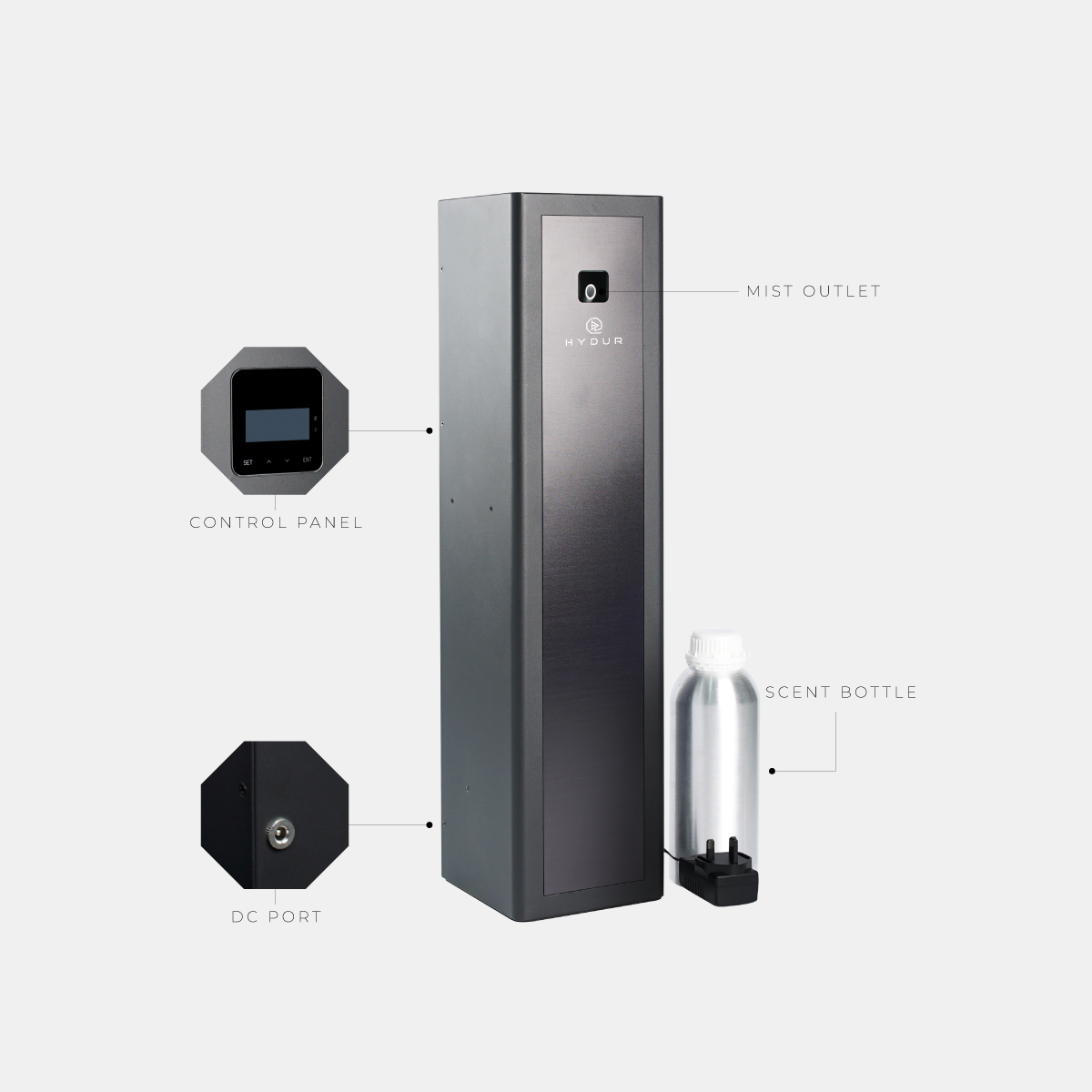 ULTRA TOWER MAX Parts Specifications - Hydur UK