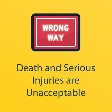 Death and serious injuries are unacceptable