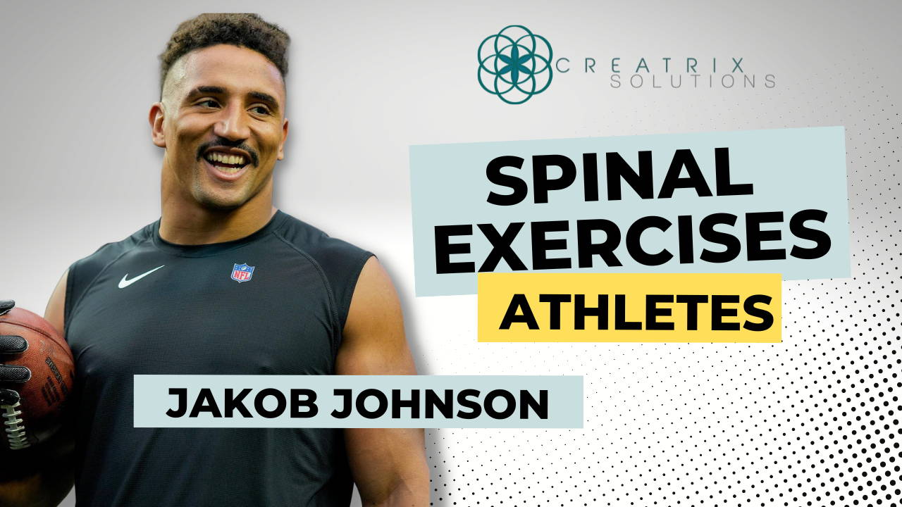 Jakob Johnson, NFL, Full Back Spinal Fitness Demo