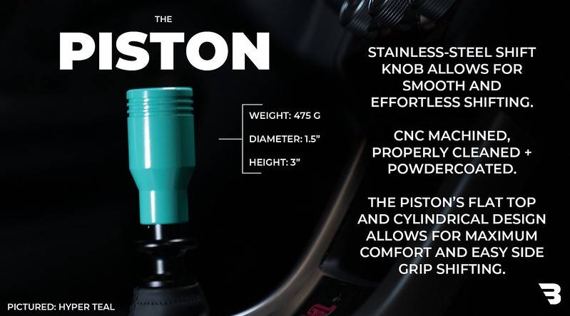 Piston Shift Knob