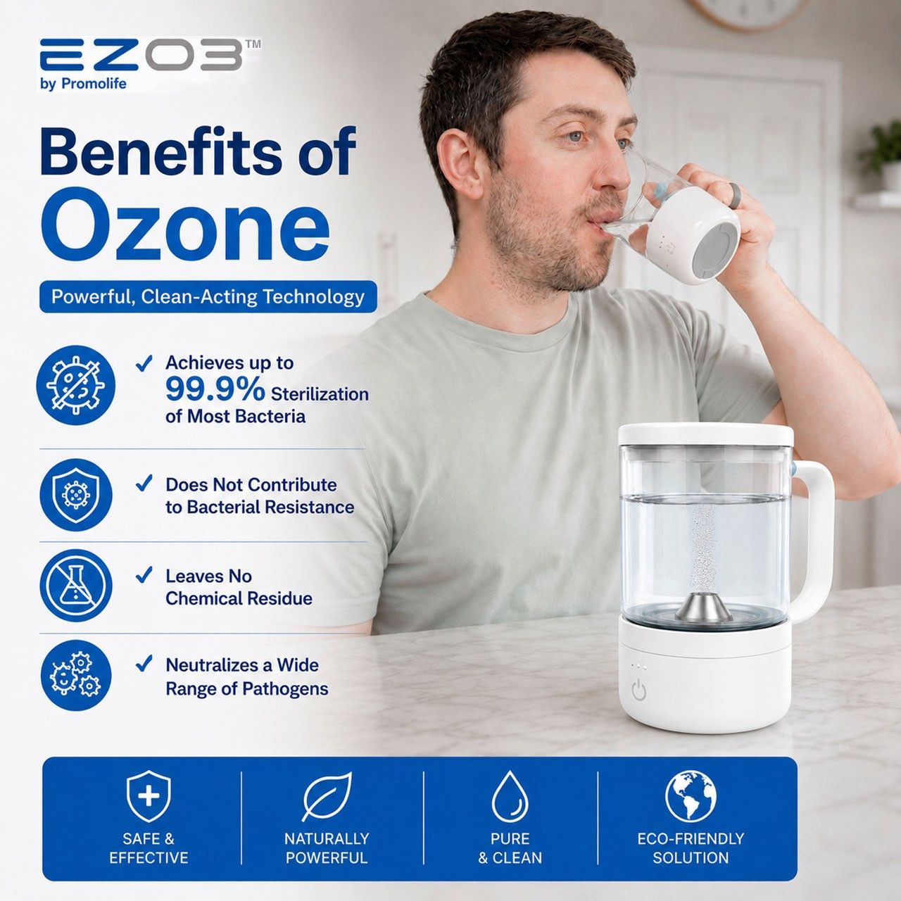 EZO3 for hangovers