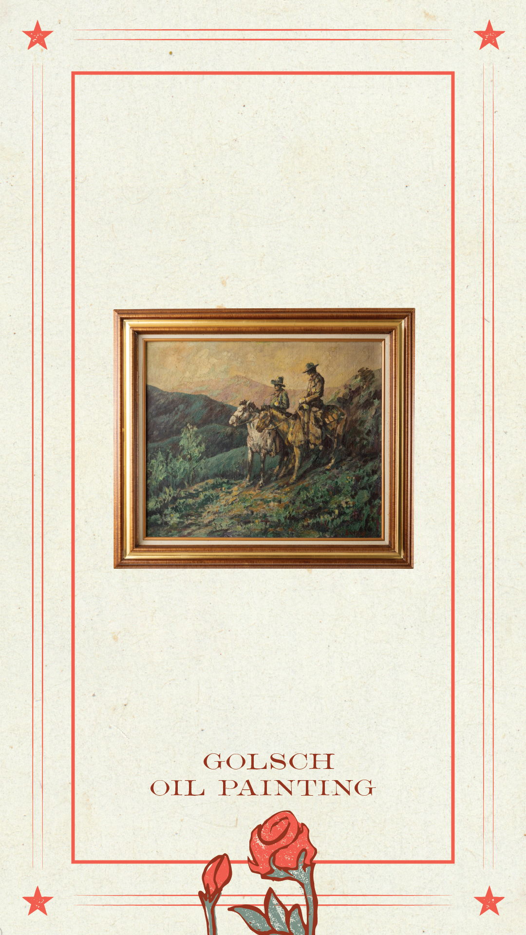 Mother's Day Gift Guide, Golsch Oil Painting