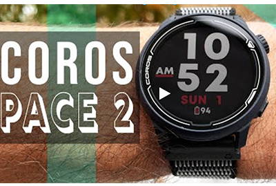 Watch a COROS PACE 2 review from Chase the Summit