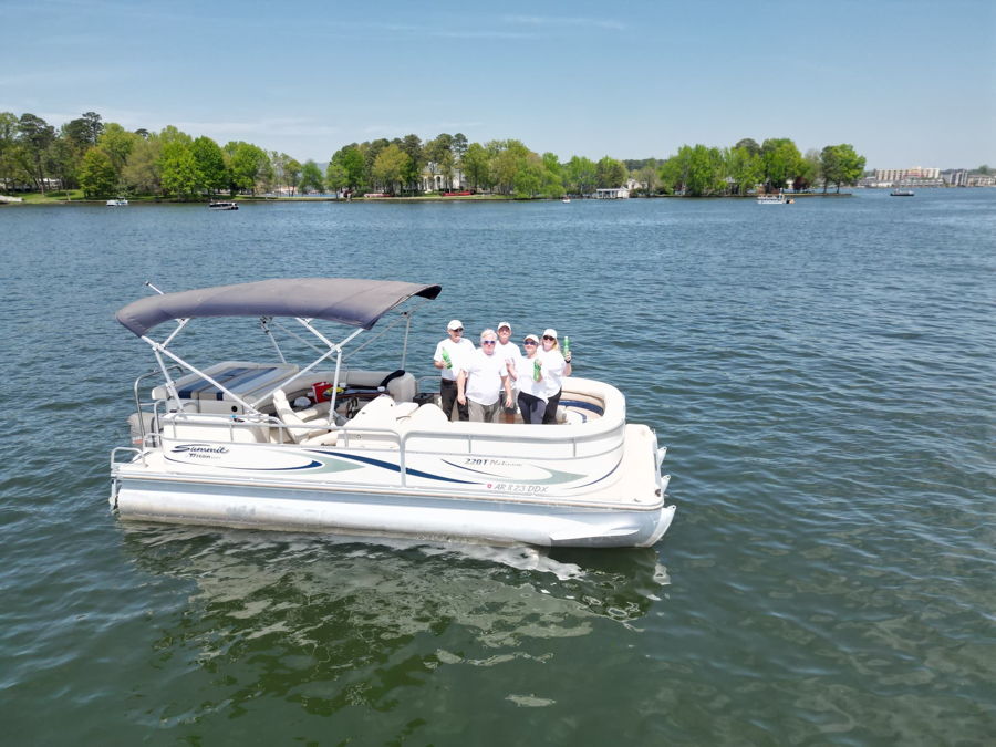 Jason's 2005 Triton Pontoon Boat Train Horn Install with Outlaw Train Horn Kit