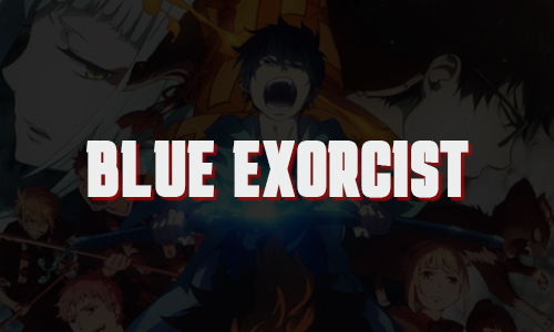 Title card for the anime 