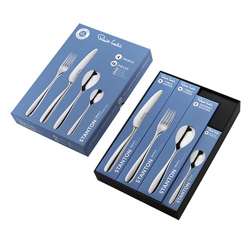Stanton Bright 16-piece Cutlery Set Packaging