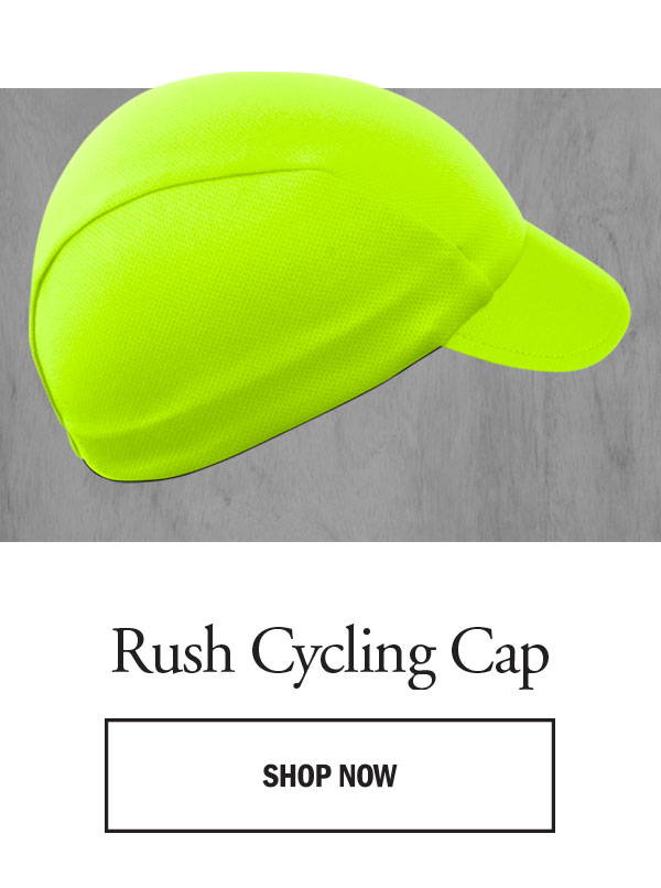 Cycling Cap safety yellow