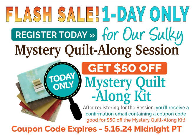 Mystery Quilt-Along Sale