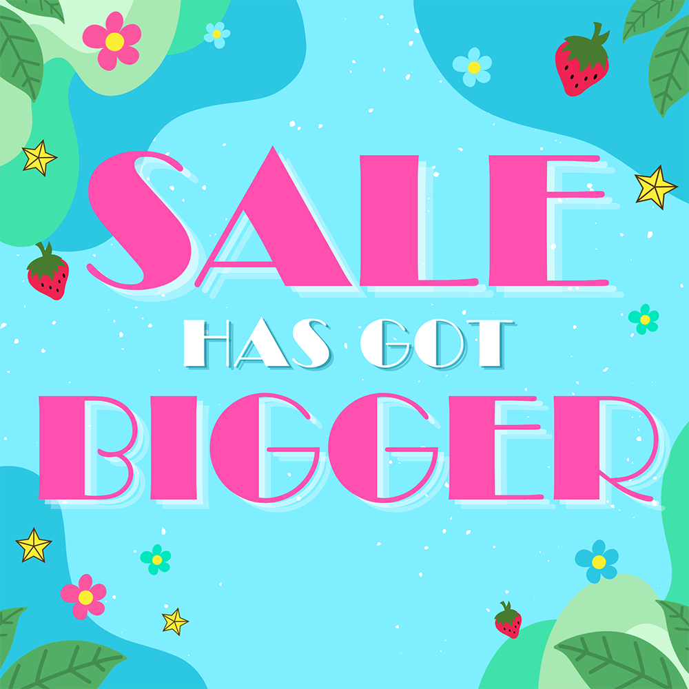 sale has got bigger