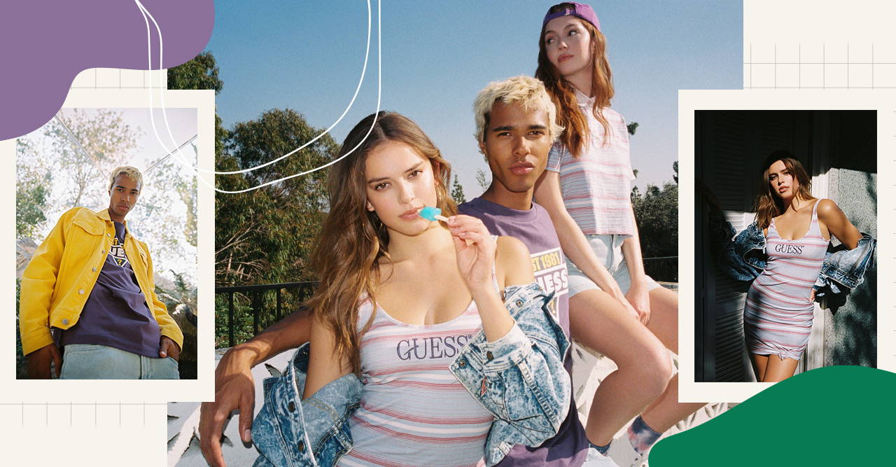 GUESS originals summer clothing collection mobile slider 5