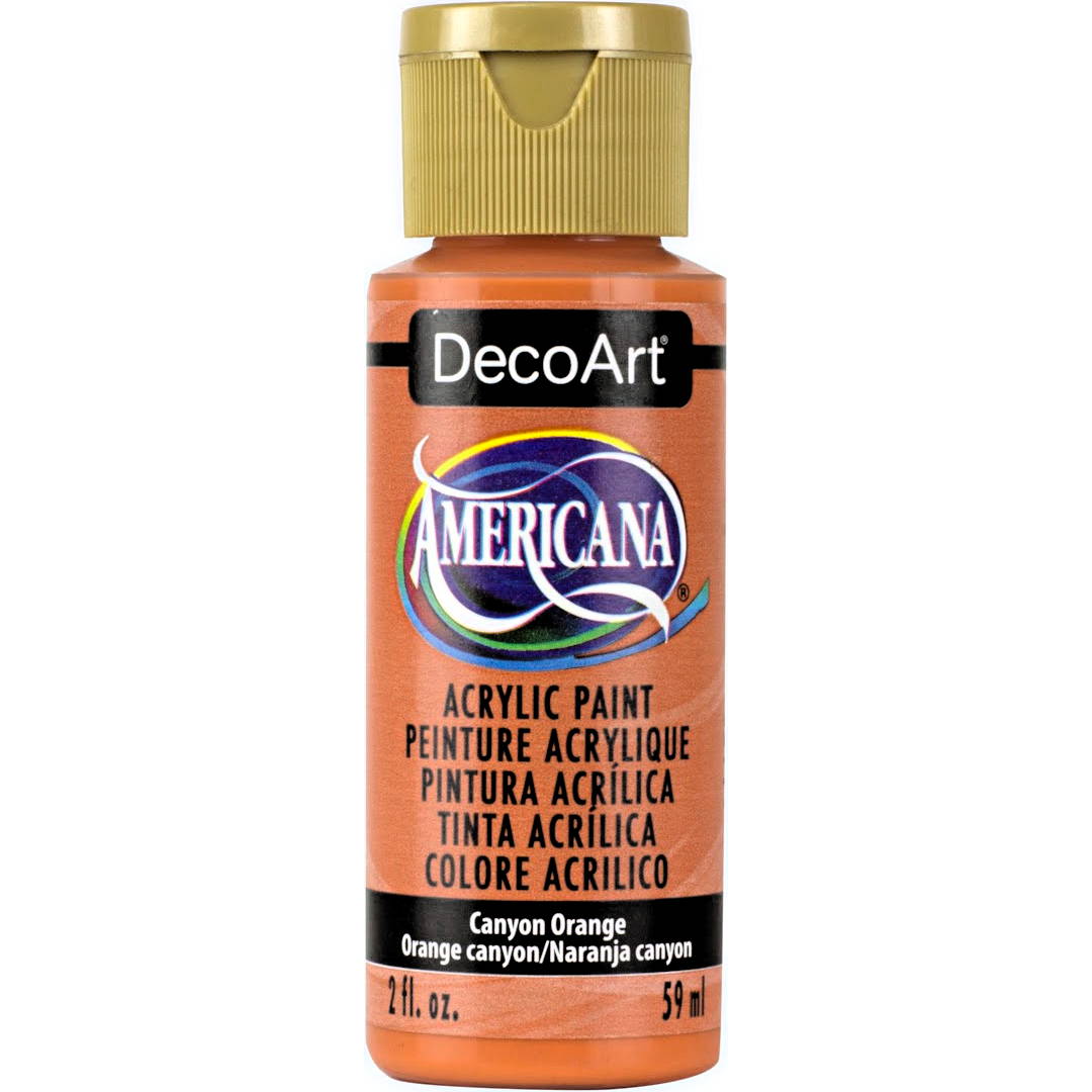 Canyon Orange Americana Acrylics DA238-3 2 ounce bottle