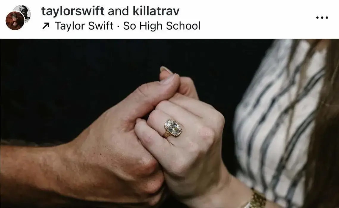 Taylor Swift Custom Engagement Ring 