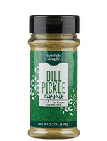 shaker jar of Dill Pickle Dip Mix