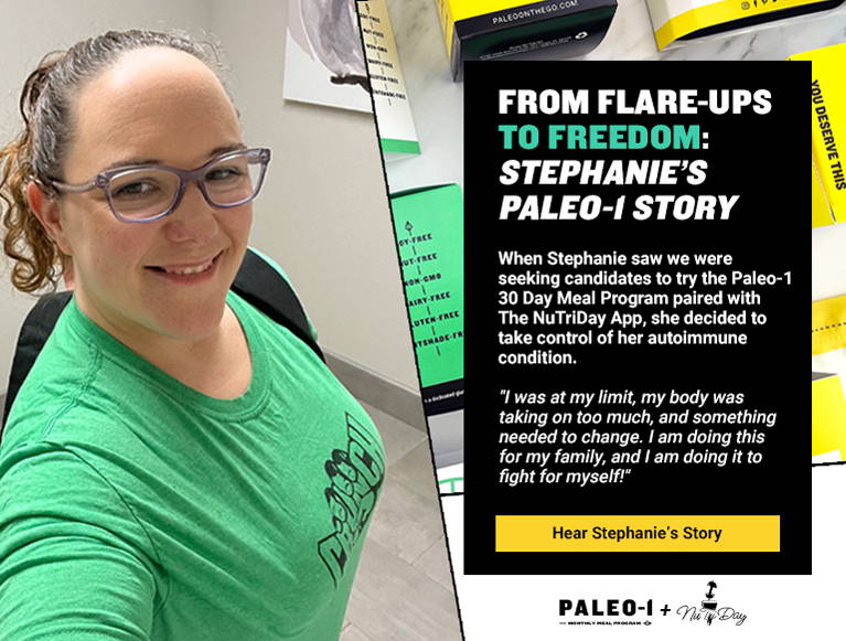Freedom from Autoimmune Flare Ups With Paleo-1 30 Day Meal Program