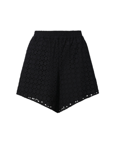 actually broderie short black