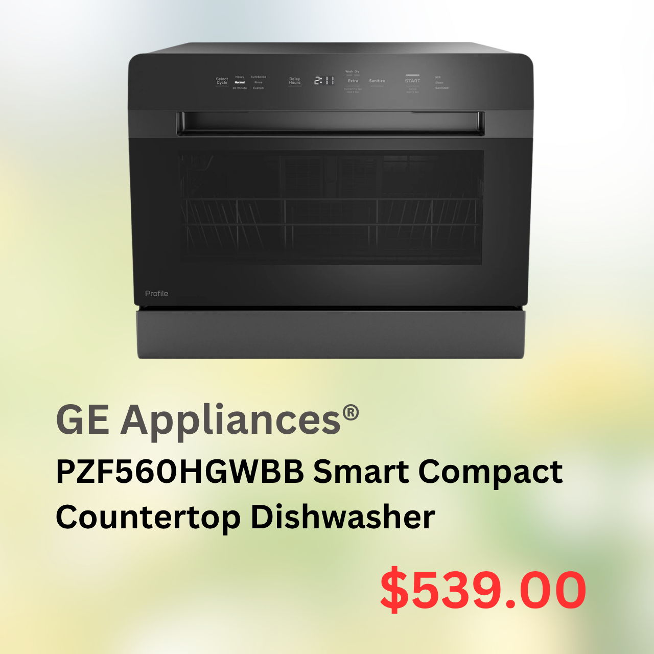 GE Countertop Dishwasher