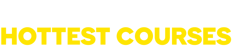 Text promoting summer's hottest courses.