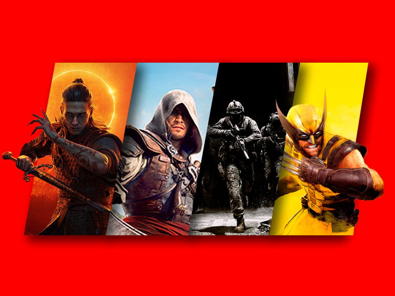 Reserva los próximos lanzamientos en juegos.