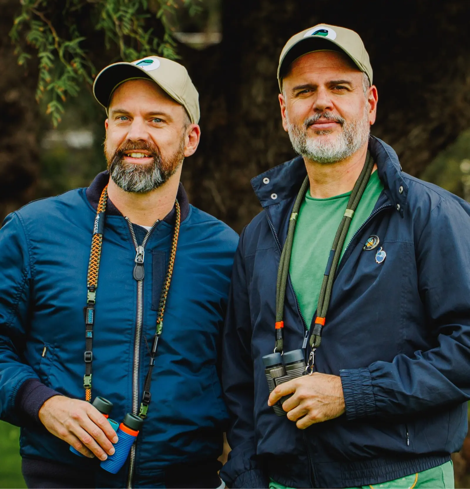 image of co-founders of LYFER and LYFESTYLE birding retreats, Joshua Symons and James Lambrou