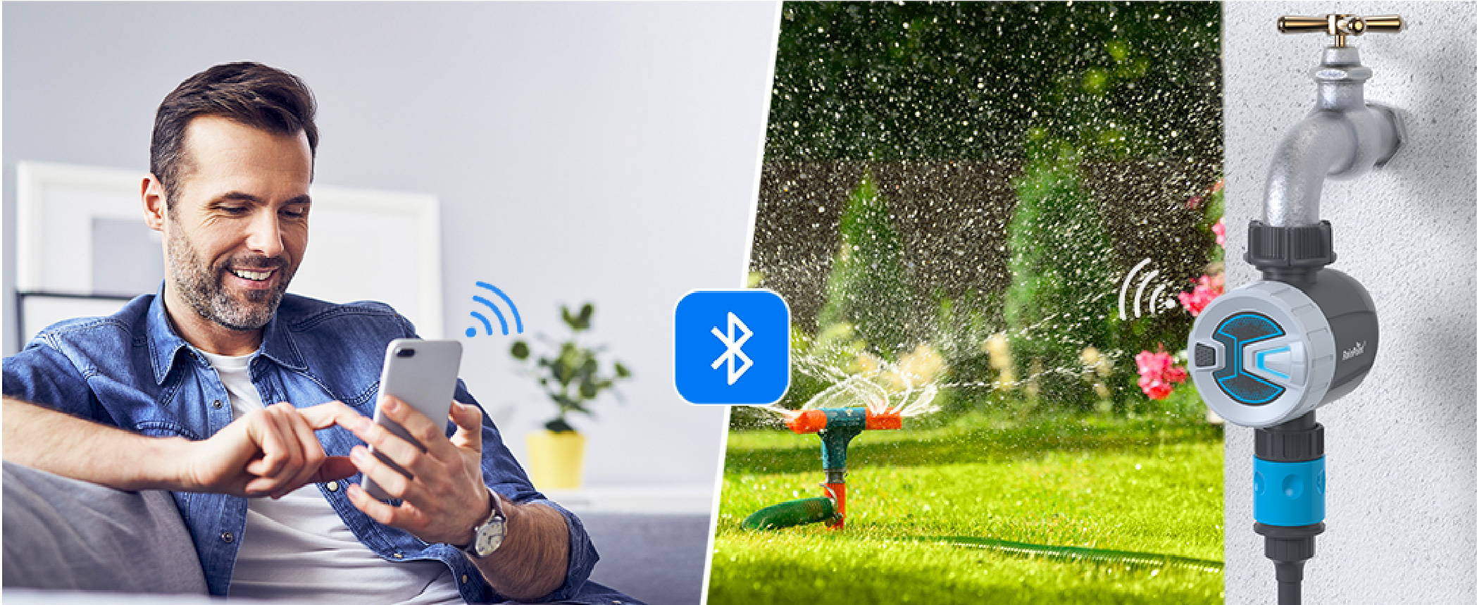 RainPoint TTV102B Bluetooth Smart Sprinkler Timer
