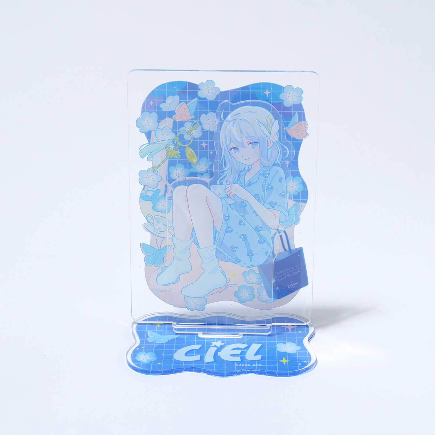 背景付きアクリルスタンド Roomwear ver.