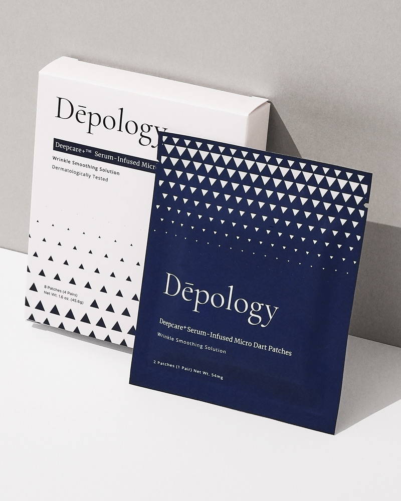 Depology Deepcare serum infused micro dart patches for under eyes