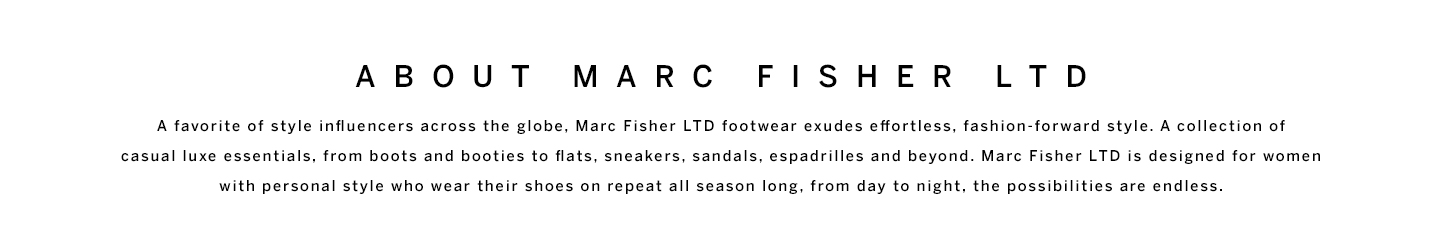 About Marc Fisher LTD