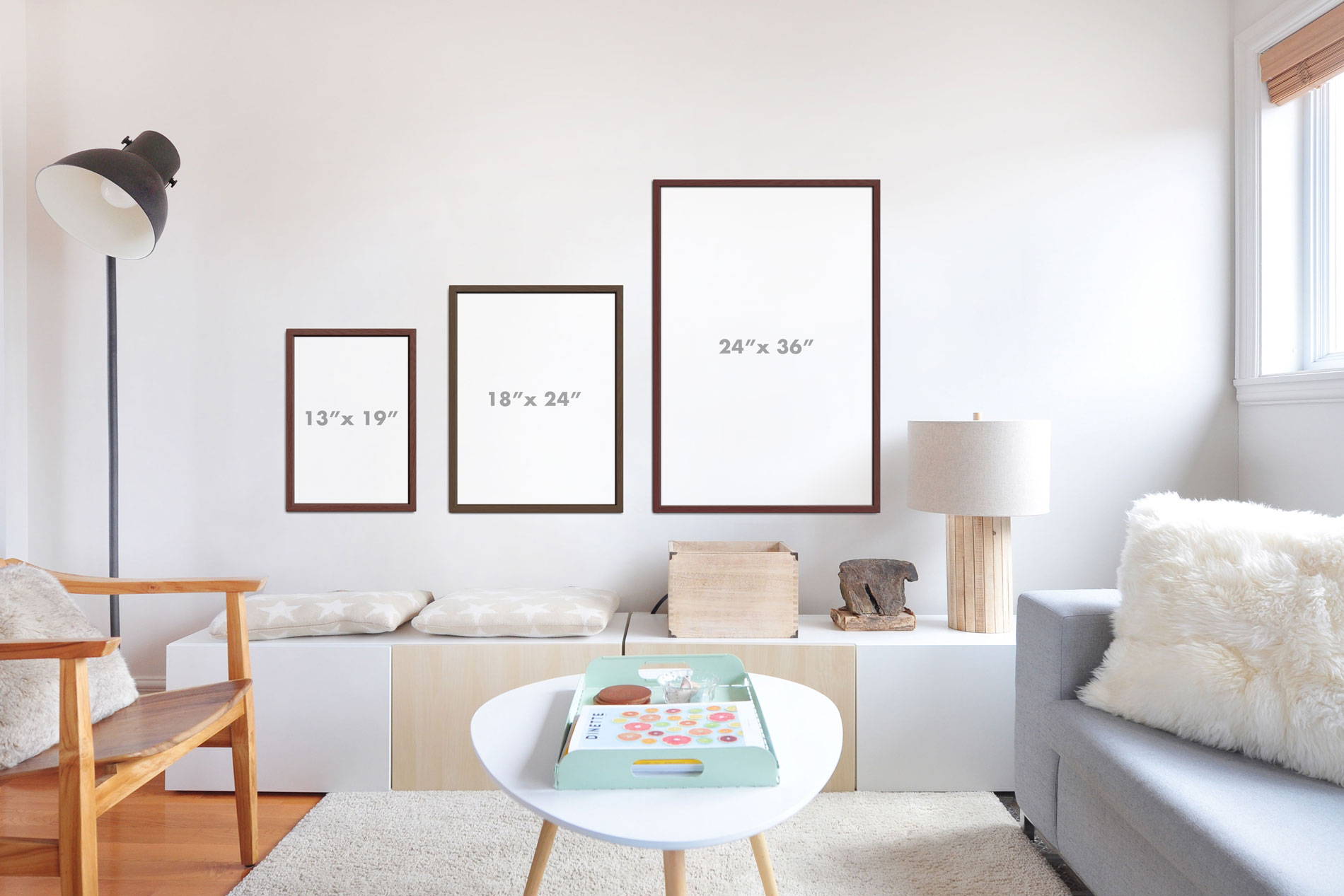 3 print. sizes