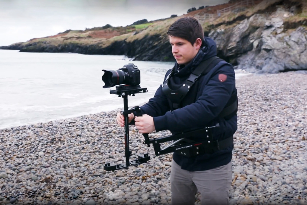 Flycam HD-3000 Handheld Video Camera Stabilizer with Comfort Arm Vest