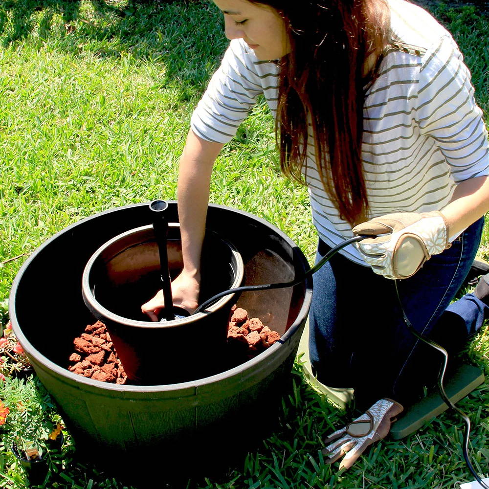 Assemble the Container Fountain Kit with Light 