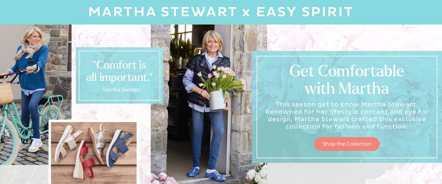Martha Stewart x Easy Spirit