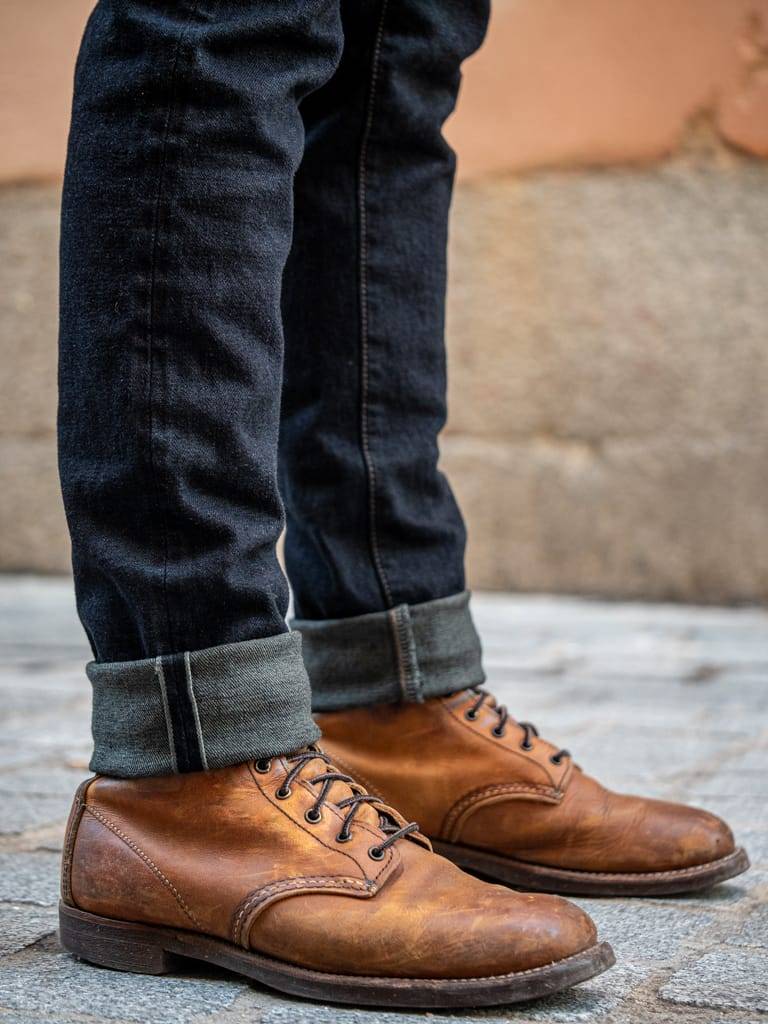 ONI overdye deep indigo stretch  selvedge