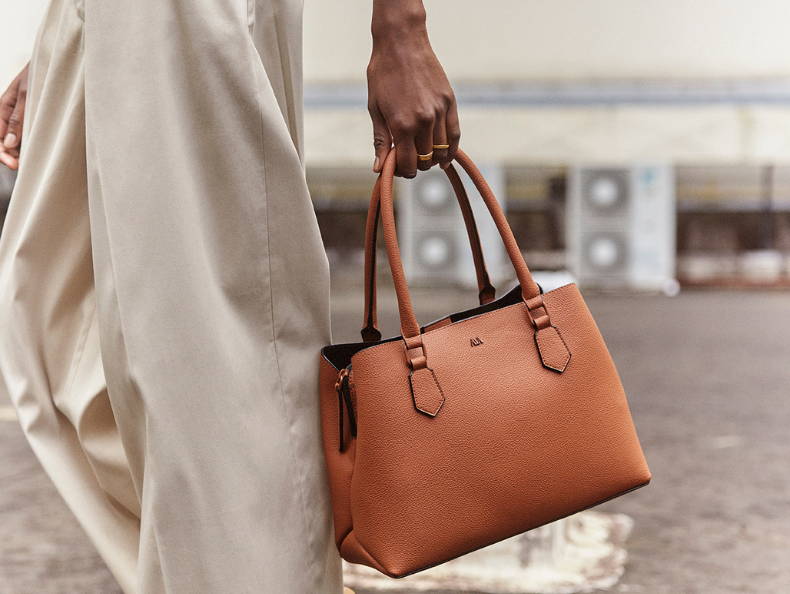 aya brown handbag