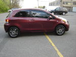 Side profile Frank's maroon 2010 Toyota Yaris three-door hatchback alloy wheels tinted windows Shocker XL train horn featured customer install gallery photo 1