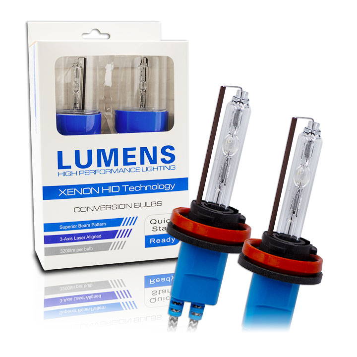 LUMENS High Performance Lighting Xenon HID Headlight Conversion Bulbs, HID  bulbs
