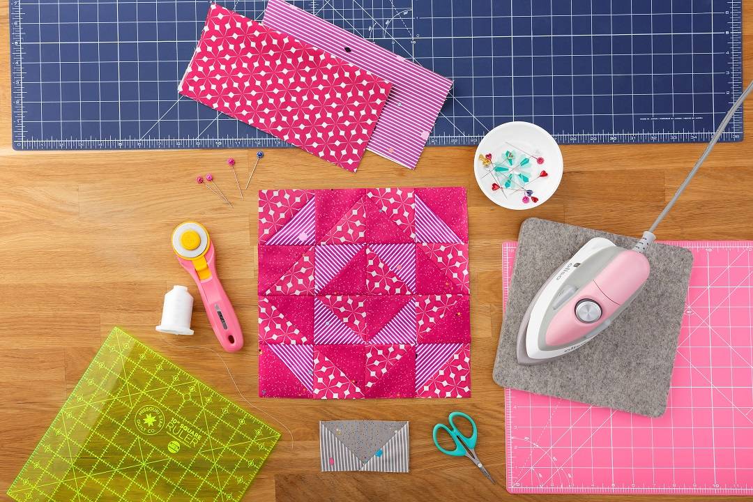 Build your quilt month by month with a Block of the Month Subscription
