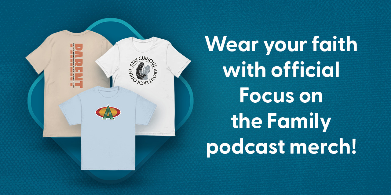 podcast Merch banner mobile