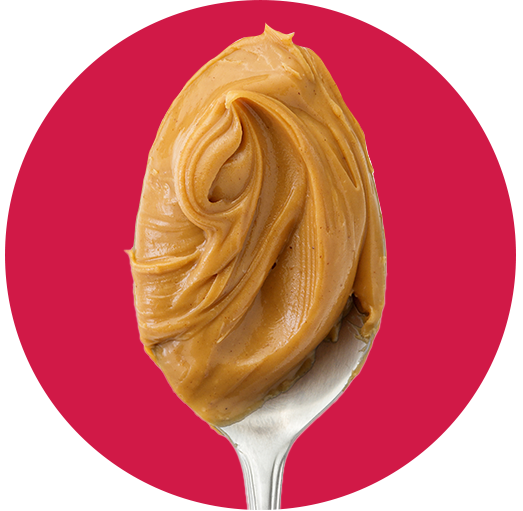 Peanut Butter on a spoon