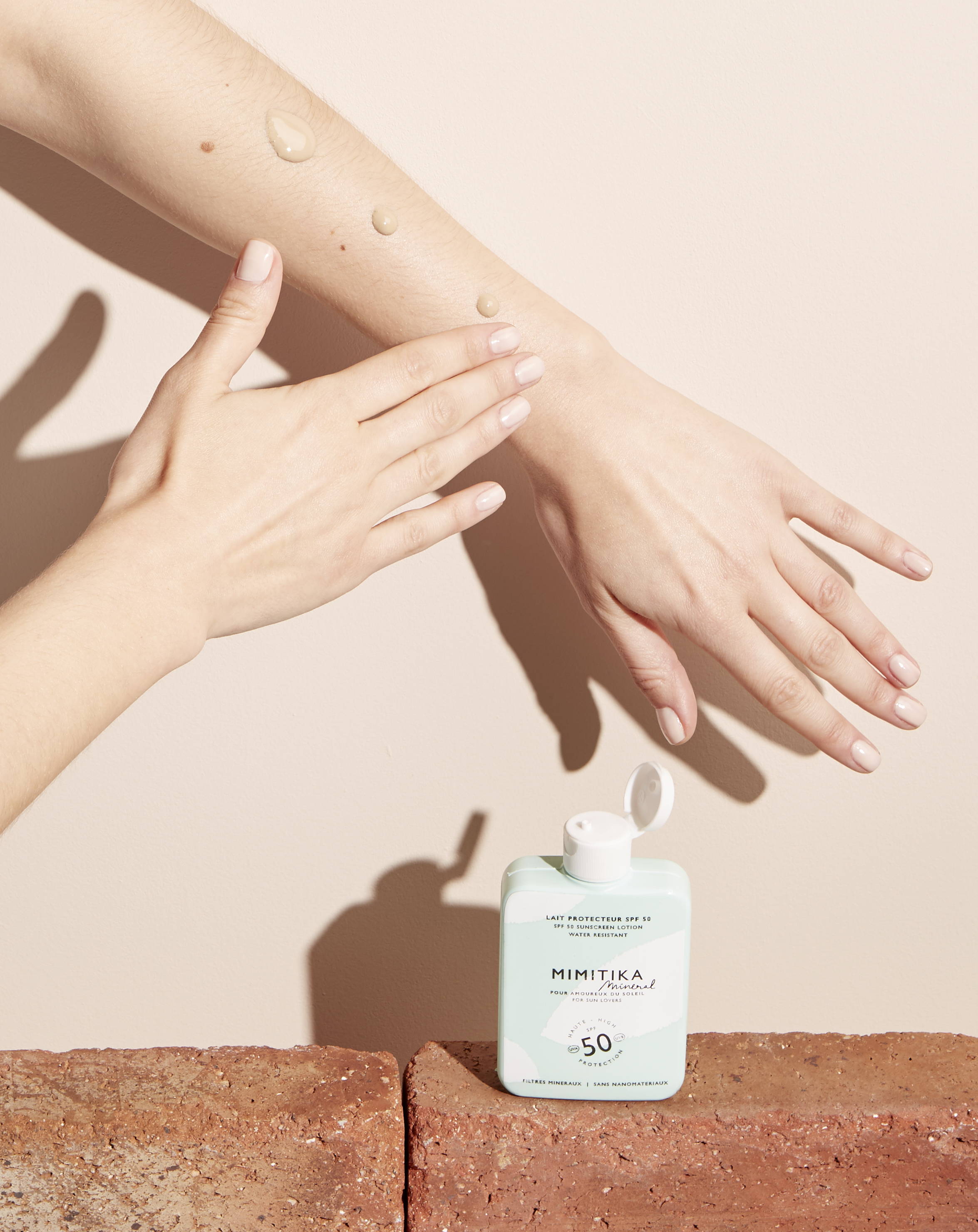 Lait Minéral Protecteur SPF50 de Mimitika