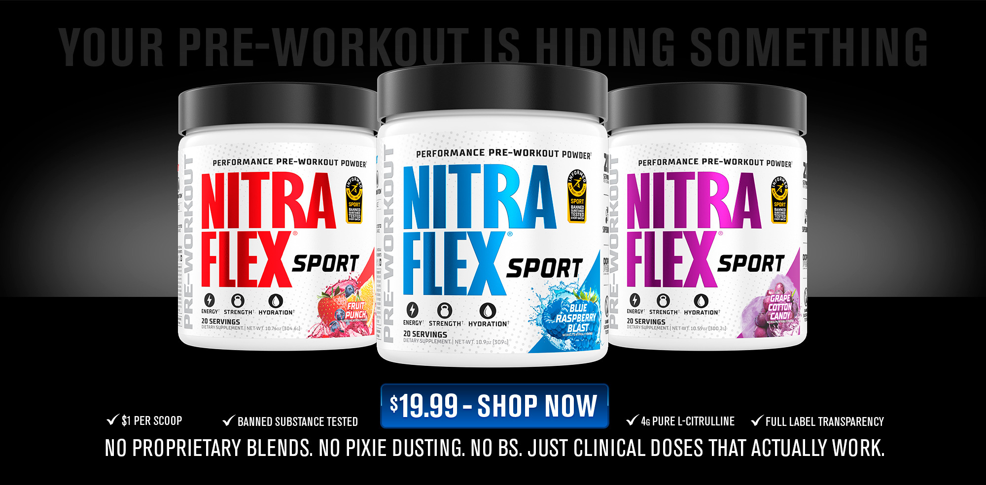 Nitraflex Sport - Hero