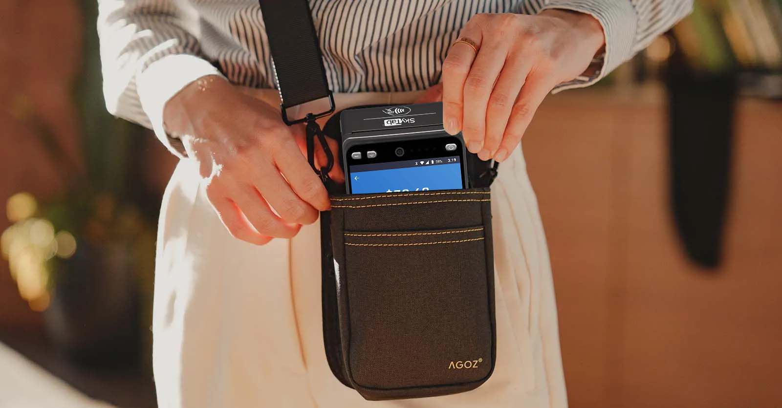 Carrying Case for Shift4 SkyTab with Sling/Waistbelt