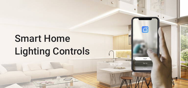 Smart home lighting controls and home automation