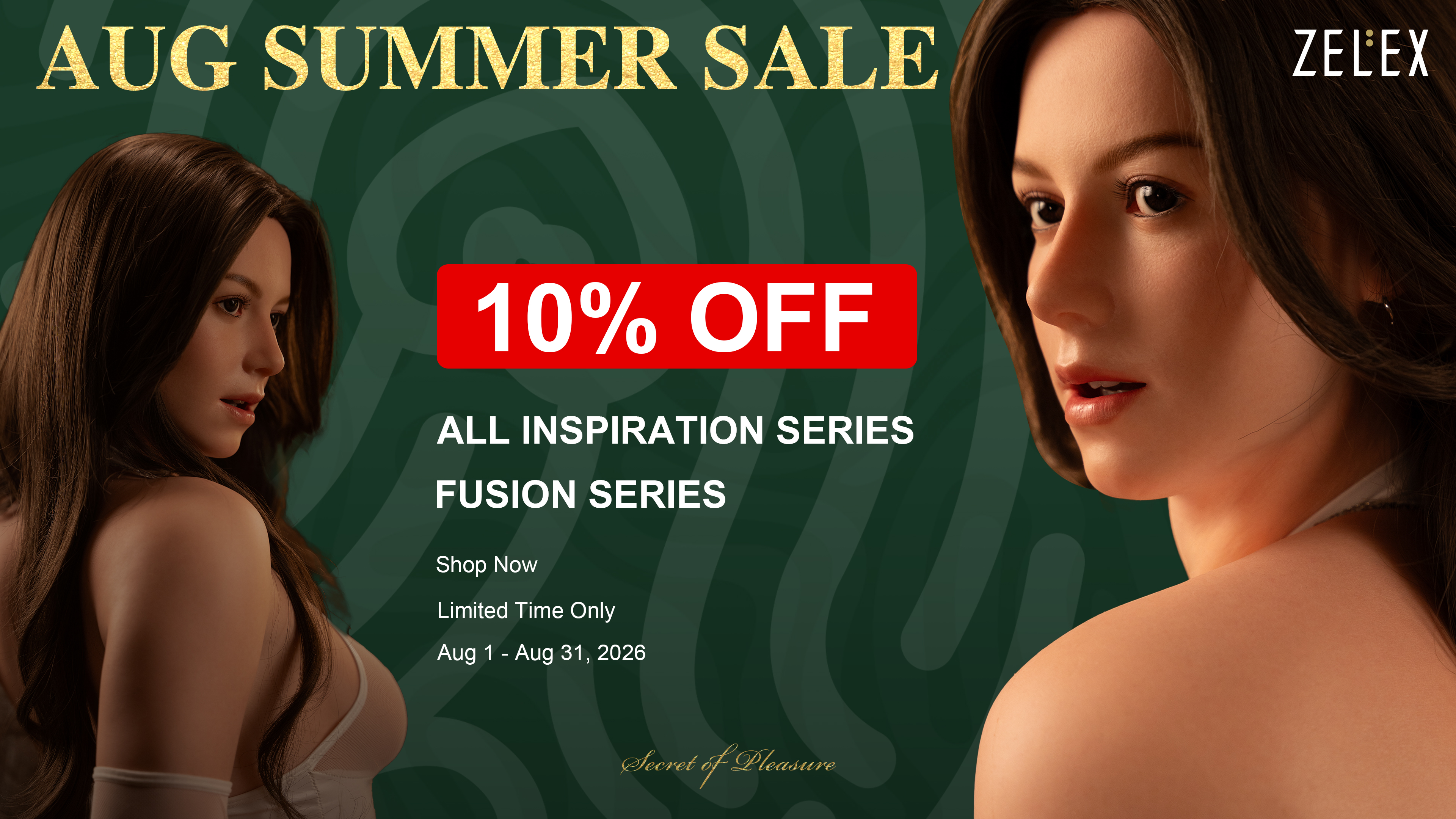 Zelex August Promotional Banner