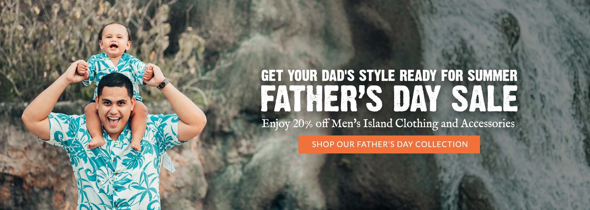 All Hail the father. Fiercely loyal, unabashedly sentimental, goofy, wise, and always ready with really bad jokes and really good advice. Celebrate this Fathers Day with 20% off extraordinary gifts for the man you call Dad.